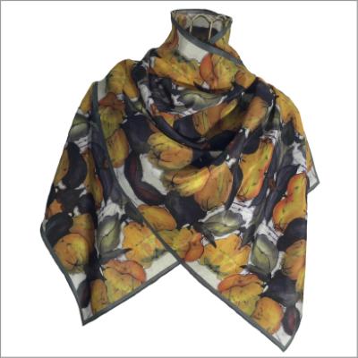Quince Silk Scarf